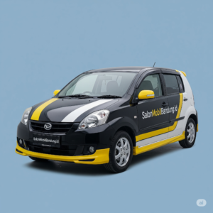 Close-up lapisan Nano Ceramic pada Daihatsu Sirion