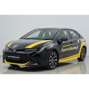 Hasil akhir nano ceramic Toyota New Corolla Bandung