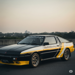Proses pemasangan Nano Ceramic di Mitsubishi Starion