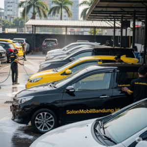 before-after cuci mobil di bandung