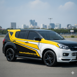 Hasil detailing interior mobil Isuzu di Cimahi