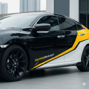 Proses nano coating mobil Honda di Cimahi