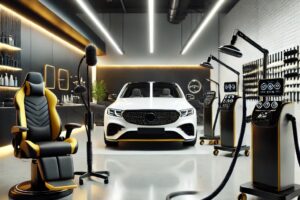 Mesin salon mobil canggih dengan teknologi modern untuk hasil detailing maksimal
