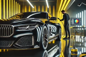 Lapisan nano engineered coating pada permukaan mobil mewah