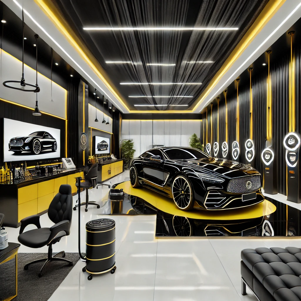 Salon mobil Bandung dengan layanan detailing premium yang mewah dan profesional.