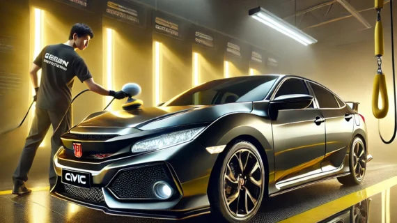 Auto Detailing Mobil Honda Civic di Bandung: Perawatan Premium untuk Sedan Sporty Anda