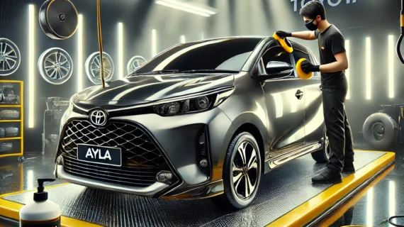 Auto Detailing Mobil Toyota Ayla di Bandung: Perawatan Maksimal untuk City Car Andalanmu