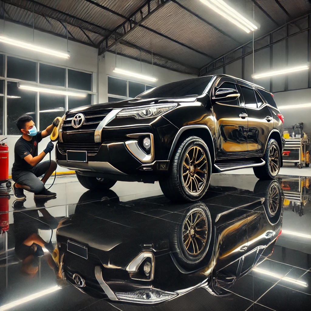 Auto Detailing Toyota Fortuner di Bandung – Proteksi Maksimal & Kilap Berkelas!