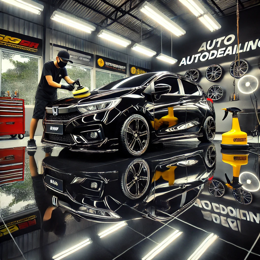 AutoDetailing Honda Brio di Bandung – Kinclong, Bebas Baret, & Tahan Lama!