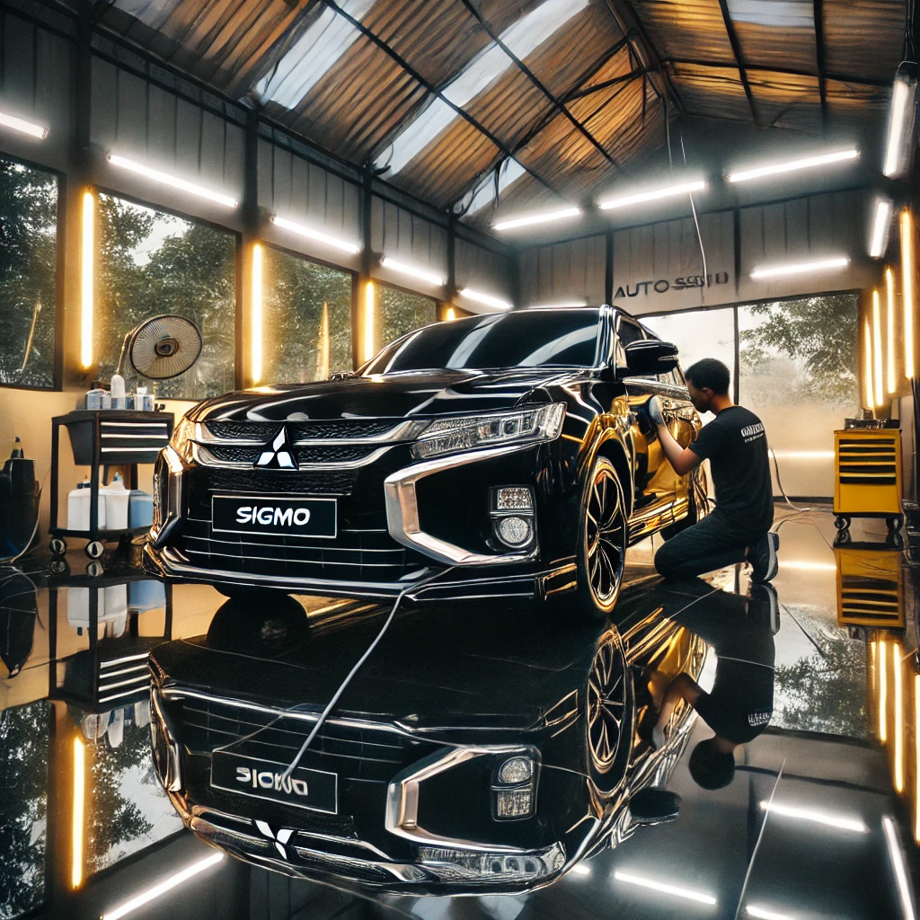 AutoDetailing Mitsubishi Sigma di Bandung – Klasik Elegan & Kilap Maksimal!