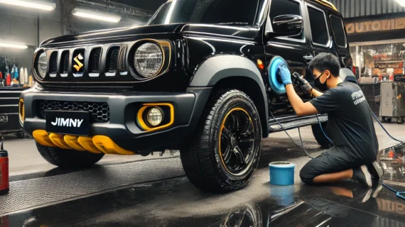 AutoDetailing Mobil Suzuki Jimny di Bandung: Bikin Off-Roader Jadi Kinclong Maksimal! 🚙✨