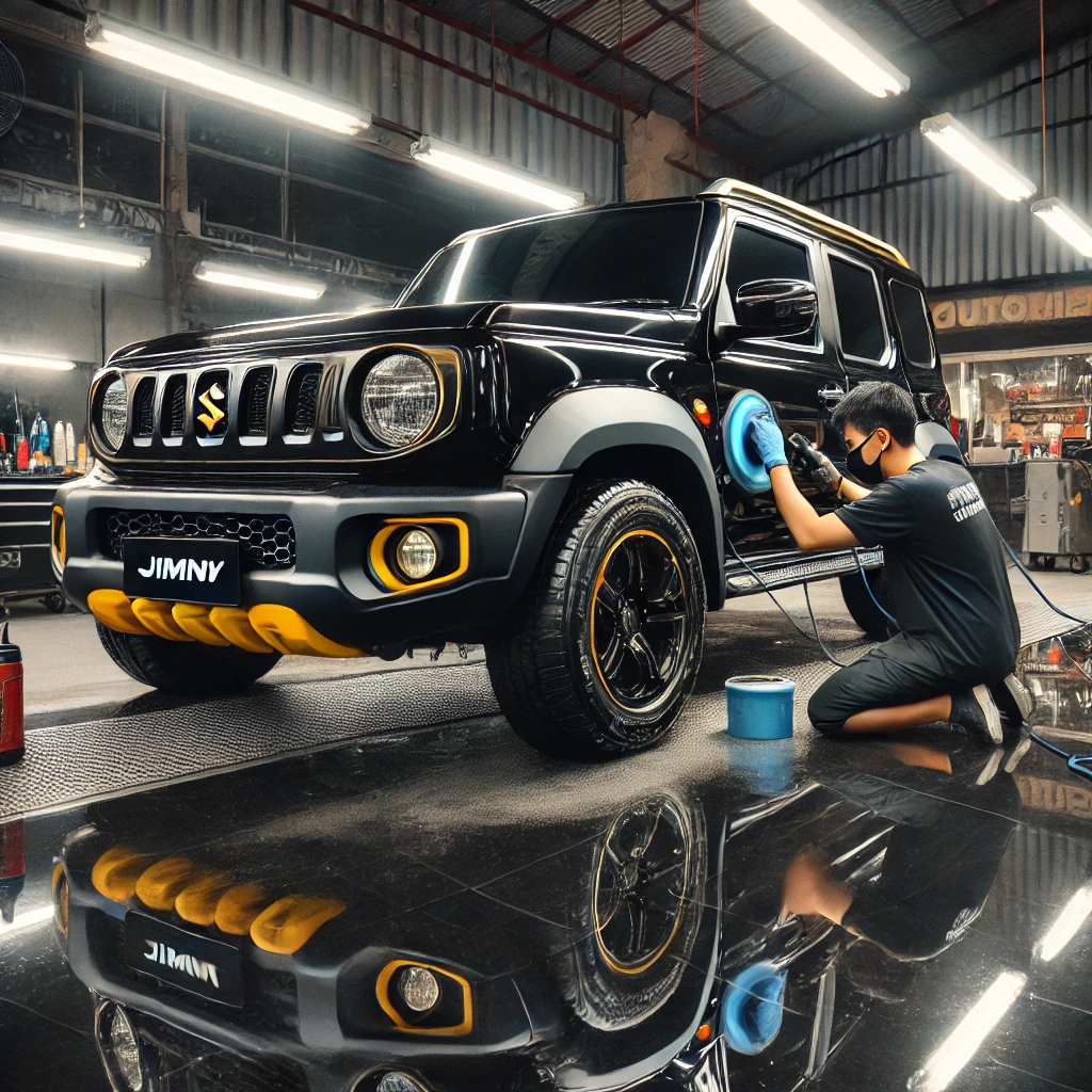 AutoDetailing Suzuki Jimny di Bandung – Proteksi Maksimal & Kilap Tahan Lama!