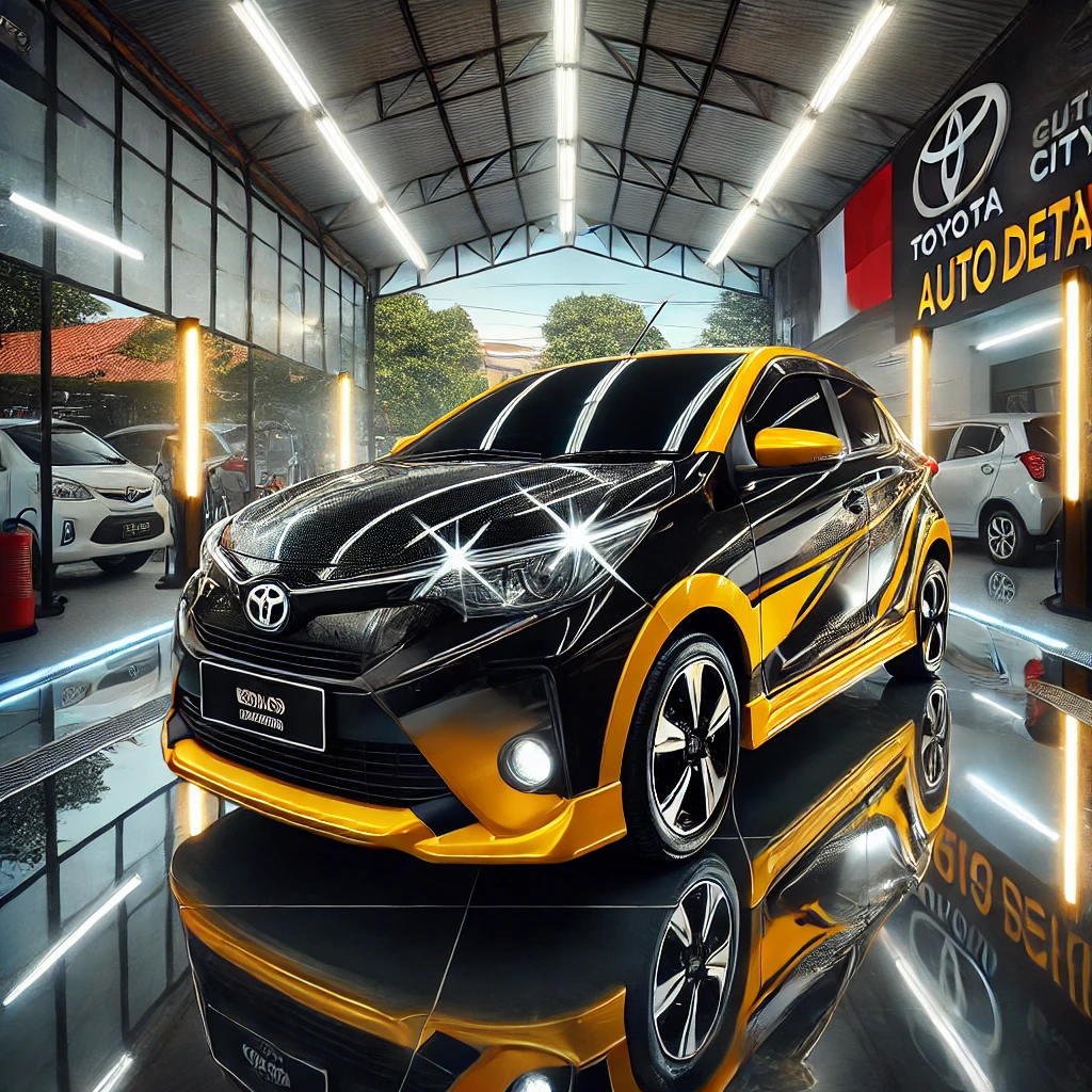 AutoDetailing Toyota Calya – City Car Kinclong & Perlindungan Maksimal
