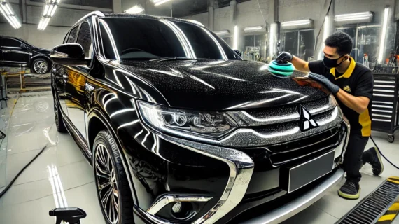 AutoDetailing Mobil Mitsubishi Outlander di Bandung: SUV Tangguh yang Butuh Perawatan Maksimal! 🚗✨