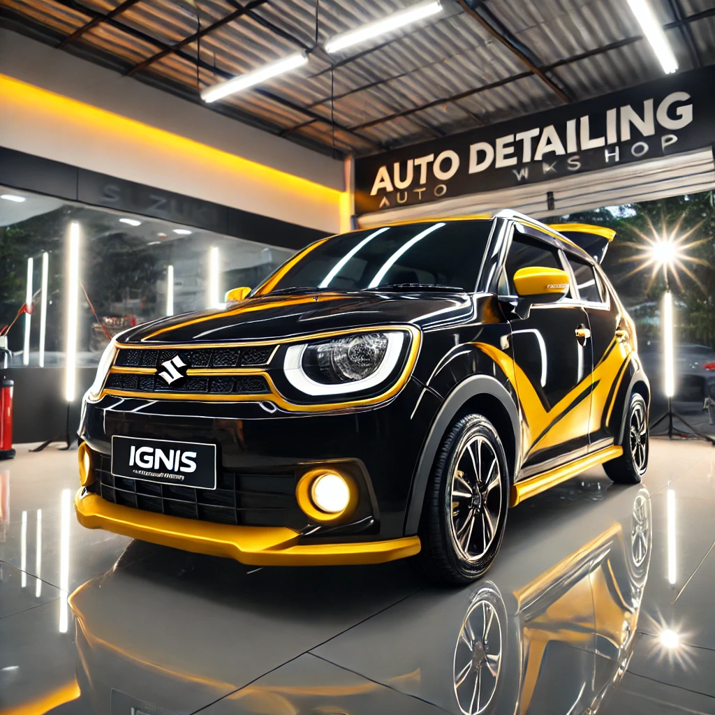 AutoDetailing Suzuki Ignis – City Car Kinclong & Perlindungan Maksimal