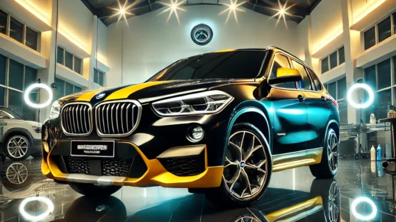 Nano Coating Mobil BMW X1 di Bandung: SUV Mewah yang Selalu Glowing! 🚗✨