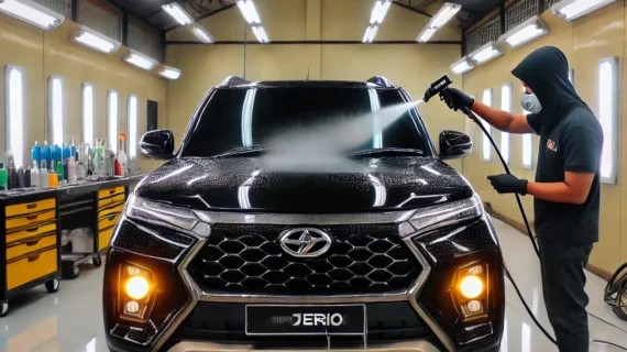 Nano Coating Mobil Daihatsu Terios: SUV Tangguh, Kinclong Maksimal! 🚙✨