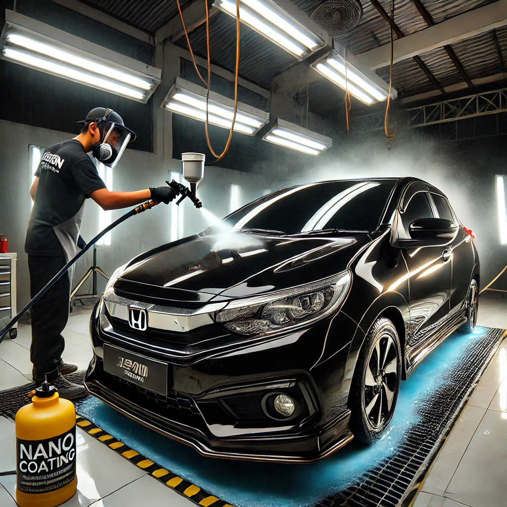 Nano Coating Honda Brio di Bandung – Kilap Maksimal, Perlindungan Total!