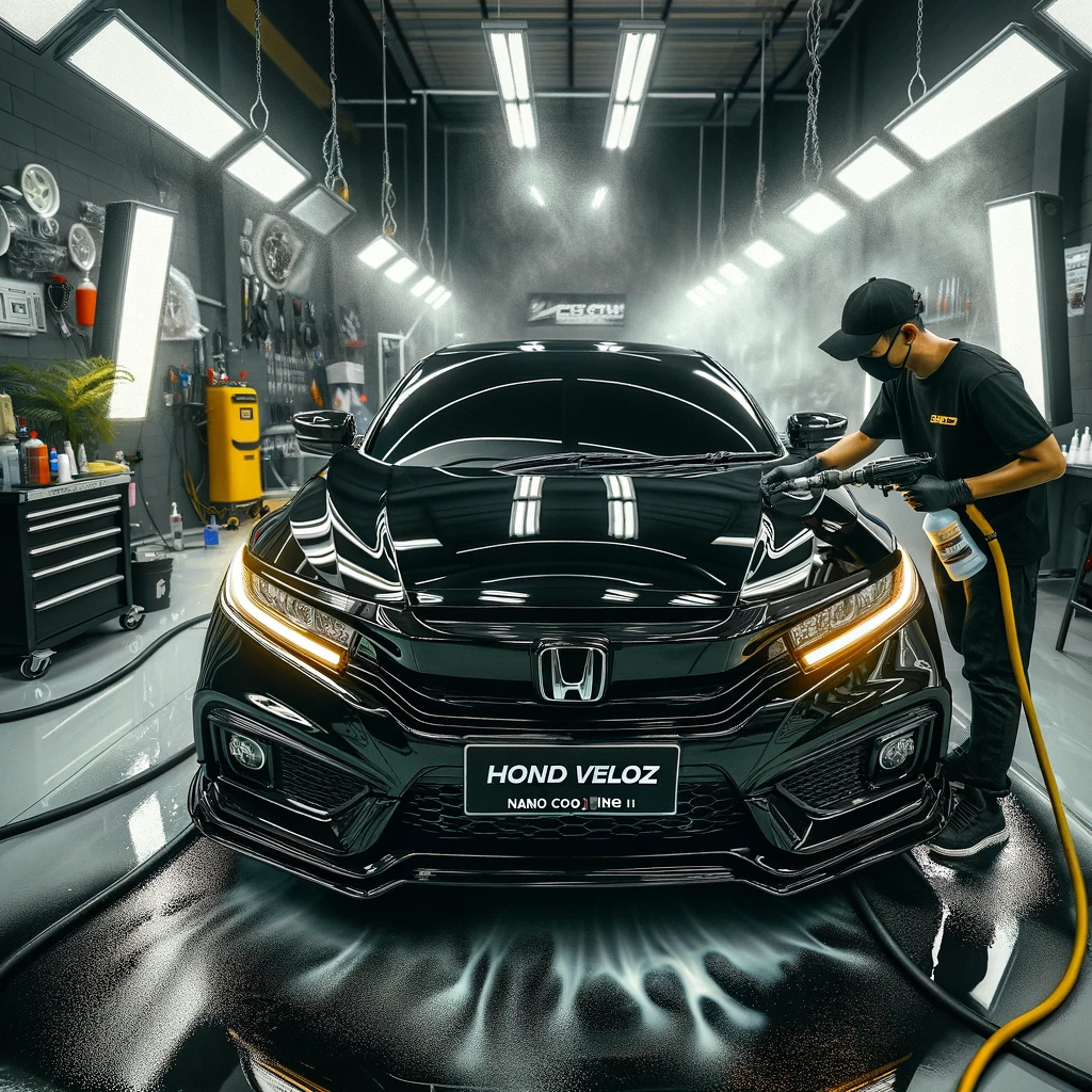 Nano Coating Honda Veloz di Bandung – Kilap Maksimal, Perlindungan Total!