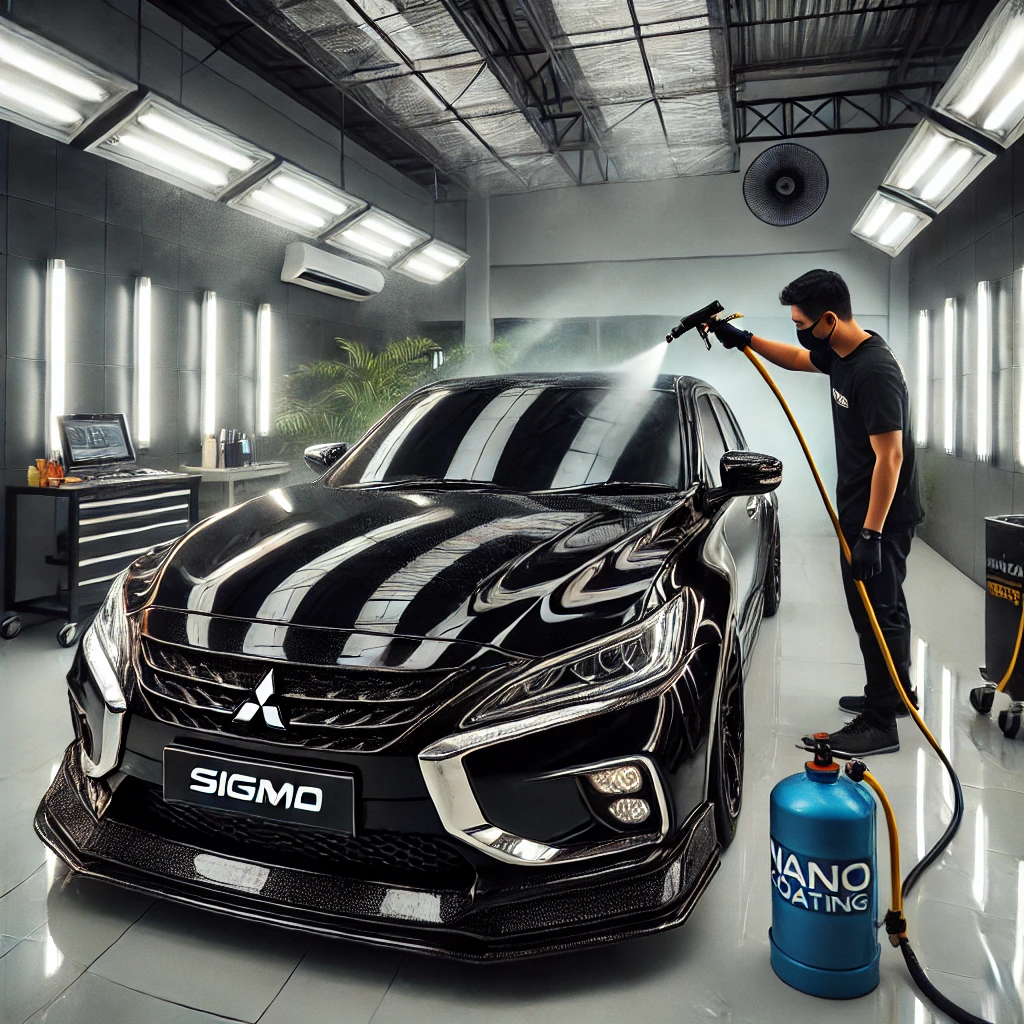 Nano Coating Mitsubishi Sigma di Bandung – Proteksi Maksimal & Kilap Tahan Lama!