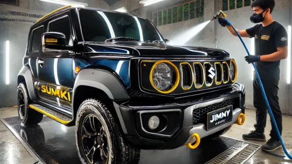 Nano Coating Mobil Suzuki Jimny: Off-Roader Gagah, Kinclong Maksimal! 🚙✨