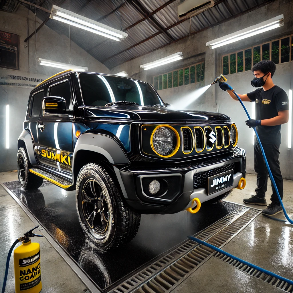 Nano Coating Suzuki Jimny di Bandung – Proteksi Maksimal & Kilap Tahan Lama!
