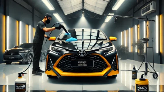 Nano Coating Mobil Toyota Ayla di Bandung: Kilau Maksimal & Perlindungan Terbaik!