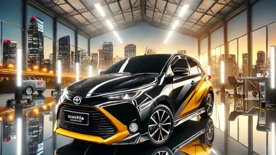 Nano Coating Mobil Toyota Calya di Bandung: Perlindungan Maksimal, Kilau Tahan Lama!