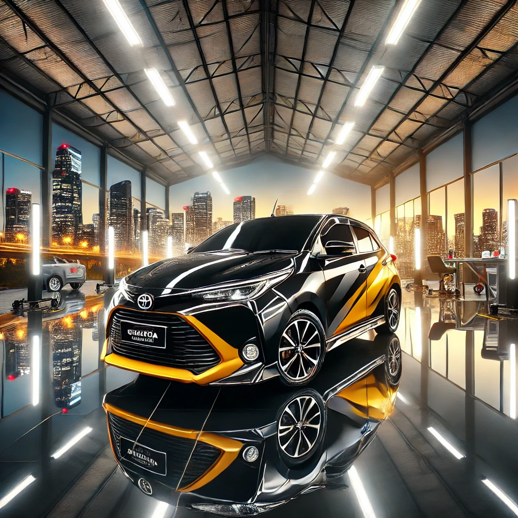 Nano Coating Toyota Calya – City Car Kinclong & Perlindungan Maksimal