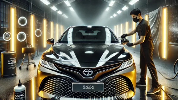 Nano Coating Mobil Toyota Camry di Bandung: Perlindungan & Kilau Mewah yang Tahan Lama!