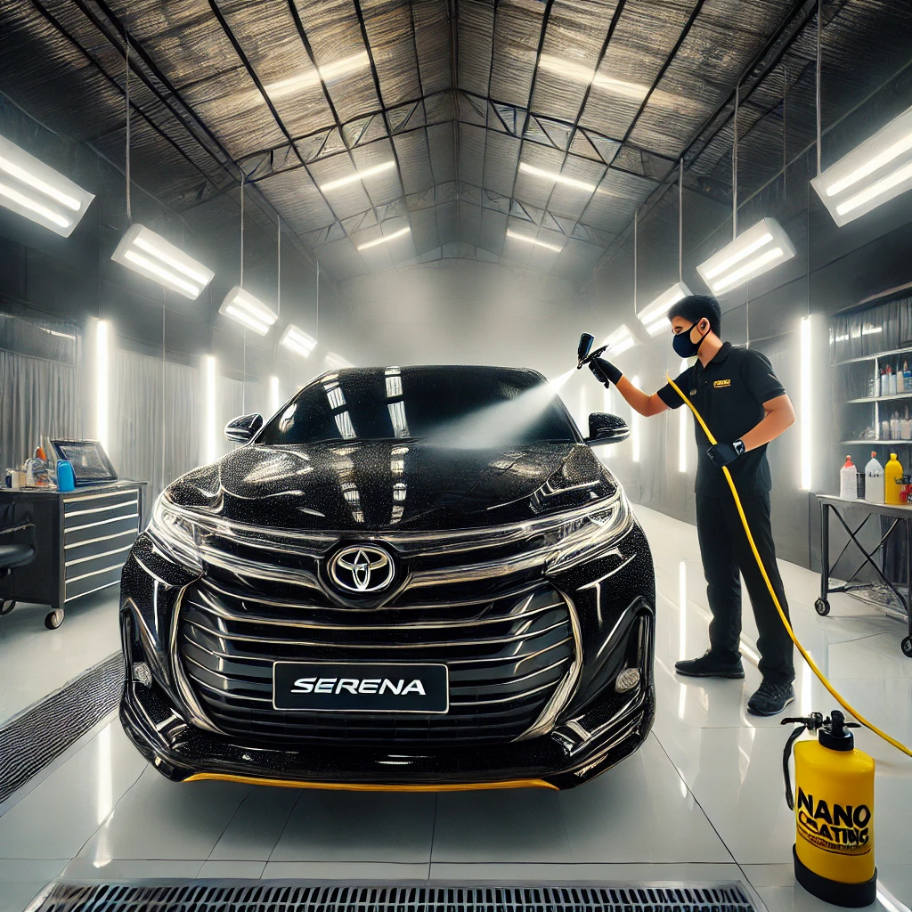Nano Coating Toyota Serena di Bandung – Kilap Maksimal & Perlindungan Total!
