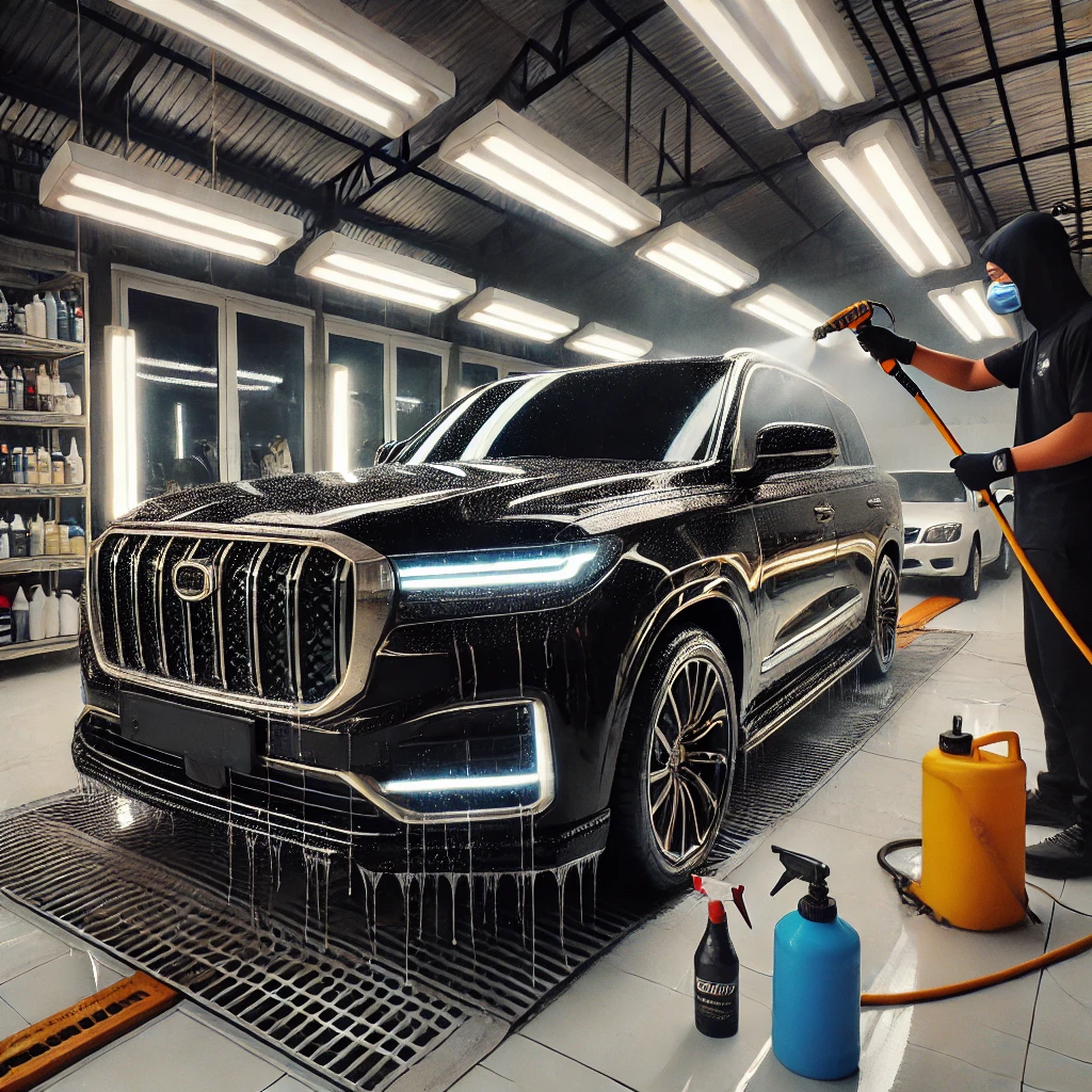 AutoDetailing Wuling Alvez di Bandung – Kilap Maksimal, Perlindungan Total!