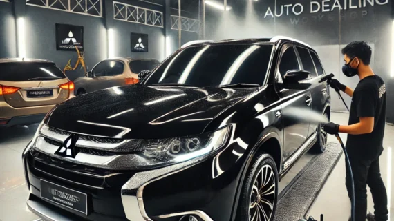 Nano Coating Mobil Mitsubishi Outlander: Proteksi Maksimal untuk SUV Tangguh! 🚗✨