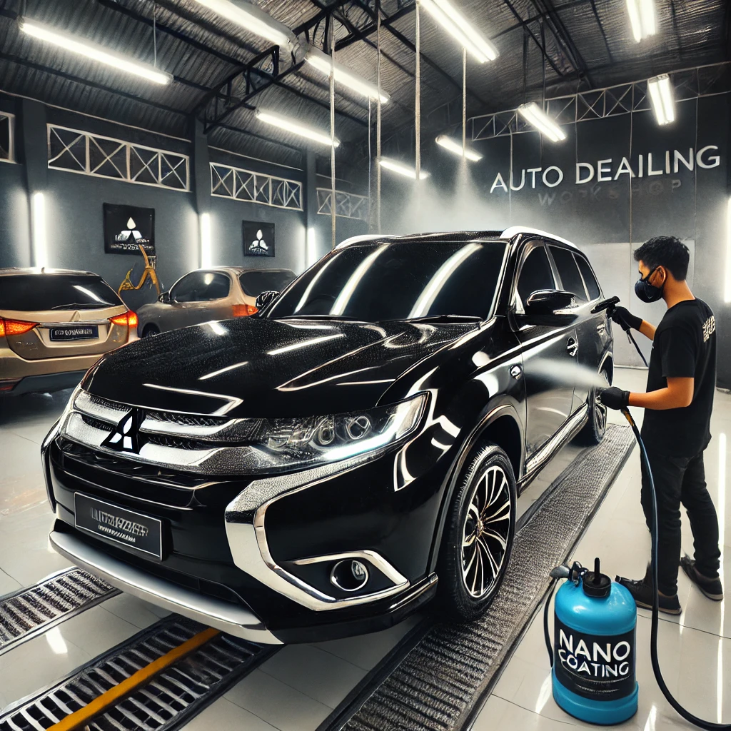Nano Coating Mitsubishi Outlander di Bandung – Kilap Maksimal & Perlindungan Total!