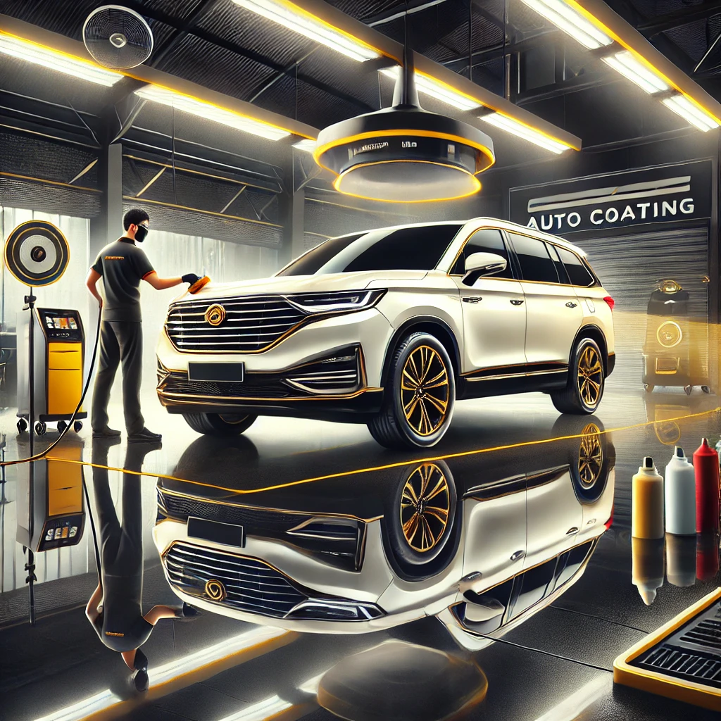 Wuling sedang menjalani detailing premium di Bandung dengan layanan poles dan nano coating agar tampil lebih kinclong dan terlindungi.