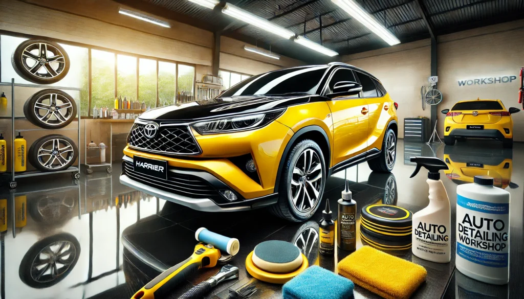 Auto Detailing Mobil Toyota Harrier di Bandung dengan Kilap Maksimal