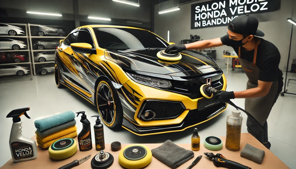 Salon Mobil Honda Veloz di Bandung | Tampil Kinclong Maksimal!