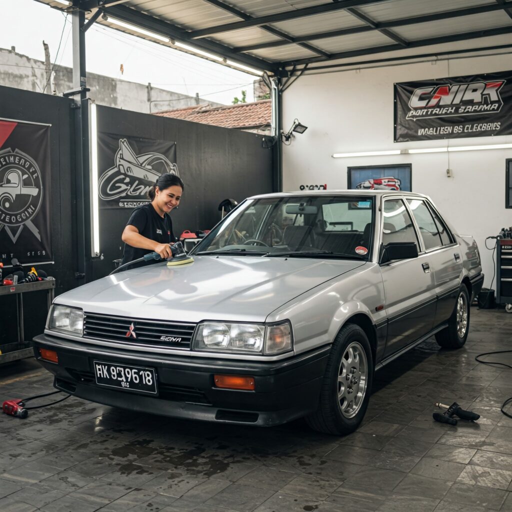 Salon Mobil Mitsubishi Sigma di Bandung dengan perawatan terbaik