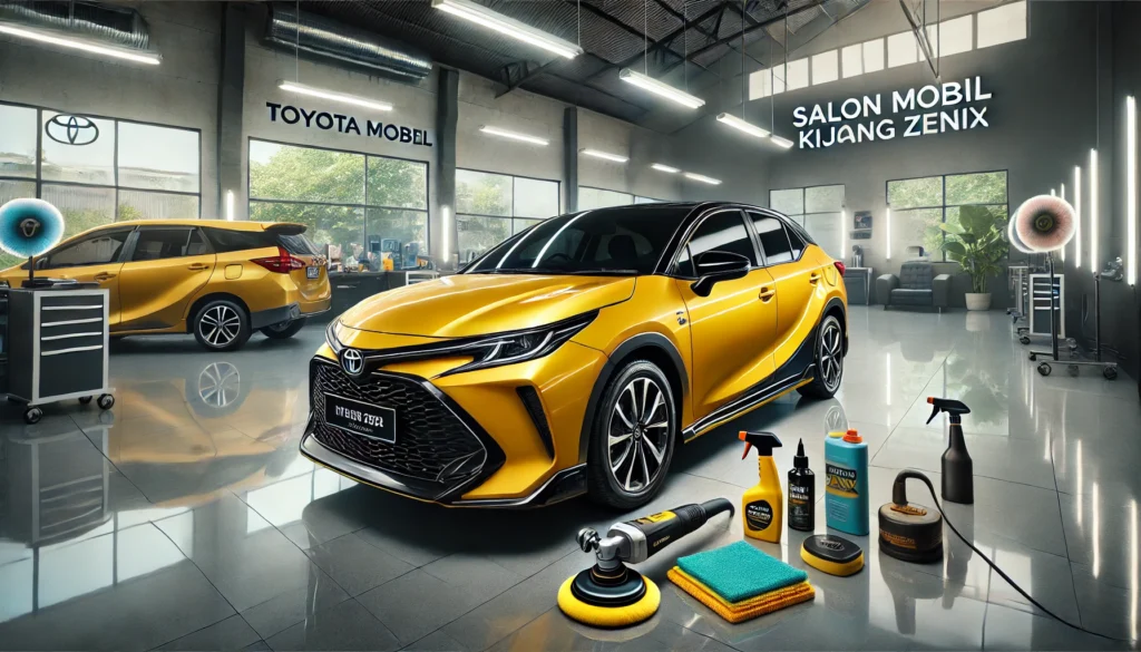 Toyota Kijang Zenix Kinclong Setelah Salon Mobil di Bandung