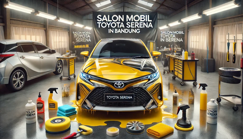 Toyota Serena Berkilau Setelah Perawatan Detailing di Bandung