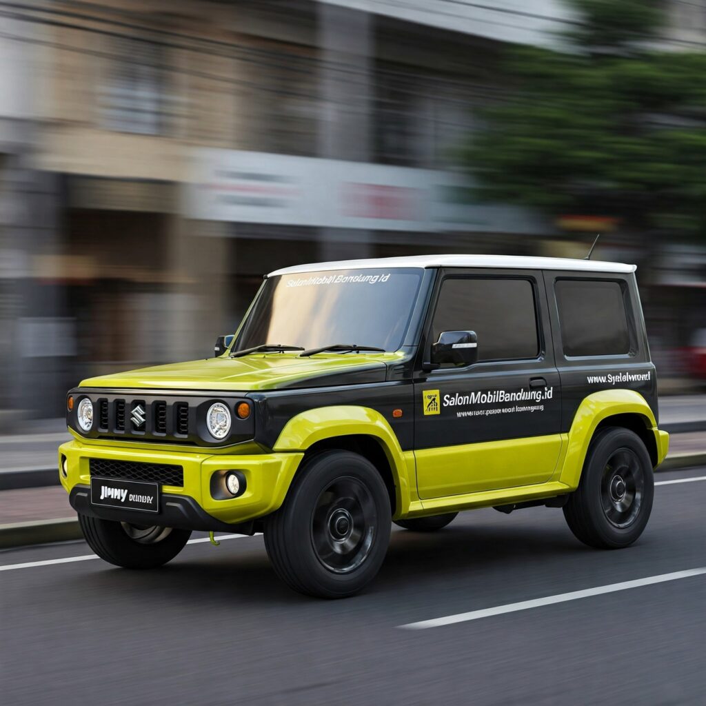 tempat detailing suzuki jimny di bandung snow foam