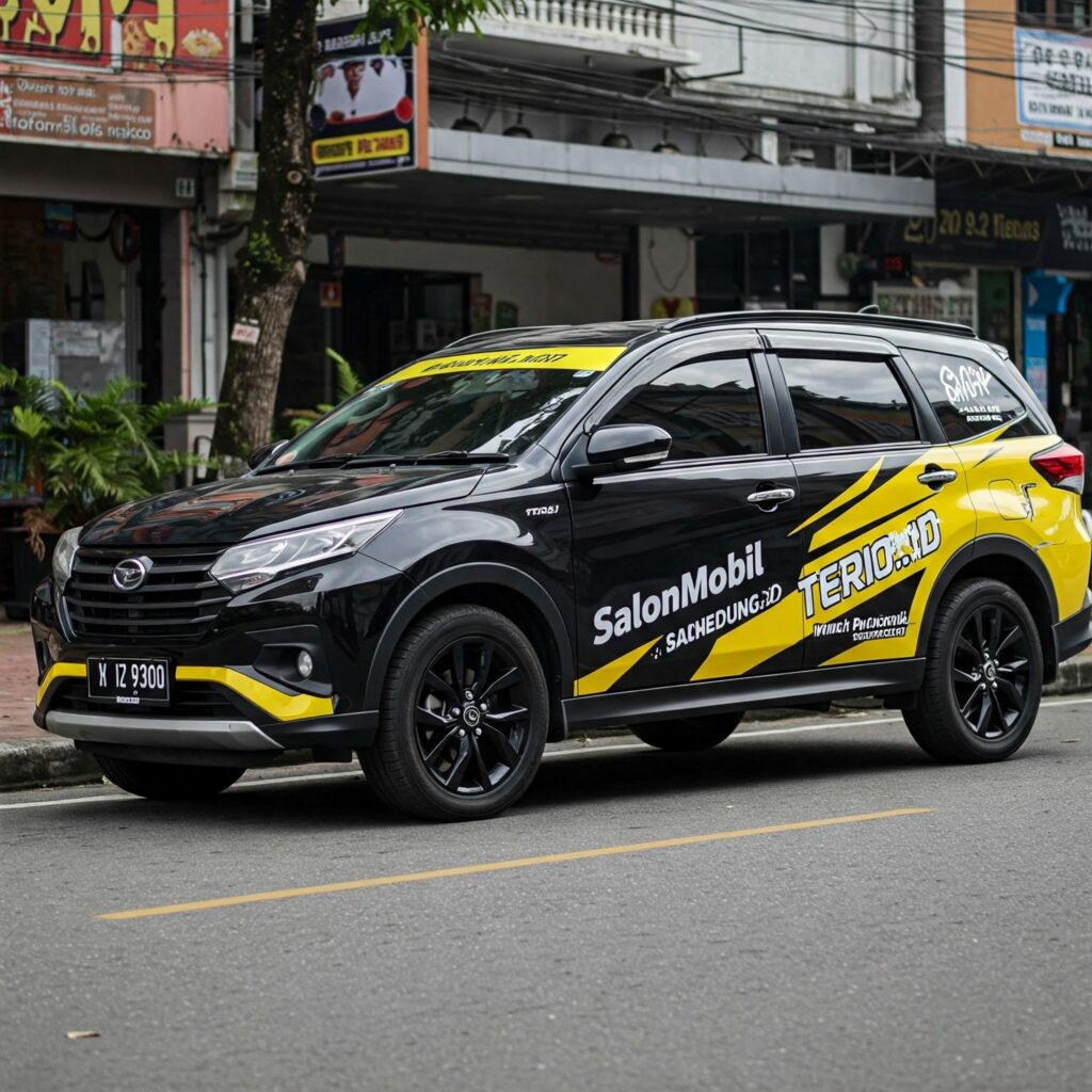 tempat detailing daihatsu terios di bandung snow foam