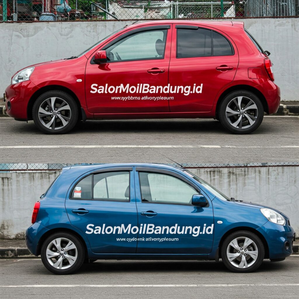 Nano Ceramic Coating Nissan March di Bandung