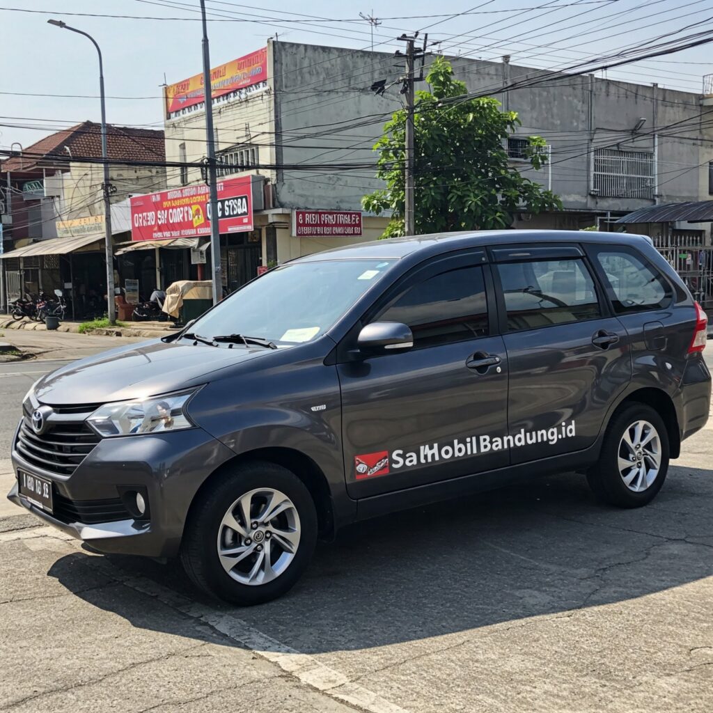Nano Ceramic Coating Toyota Avanza di Bandung – Avanza putih kinclong setelah 9H coating