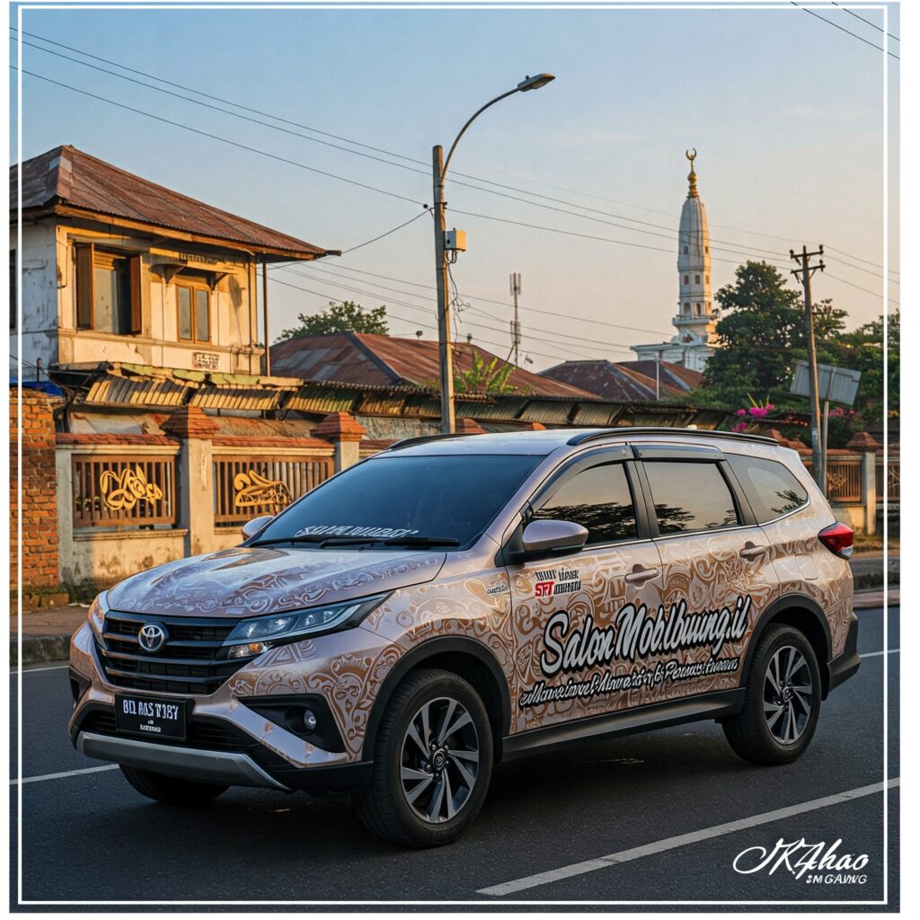 Tempat Detailing Toyota Rush Di Bandung – Rush Dark Grey glossy