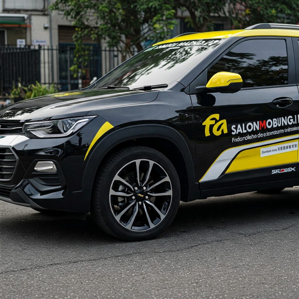 Nano Ceramic Coating Chevrolet Trax Di Bandung tampil glossy