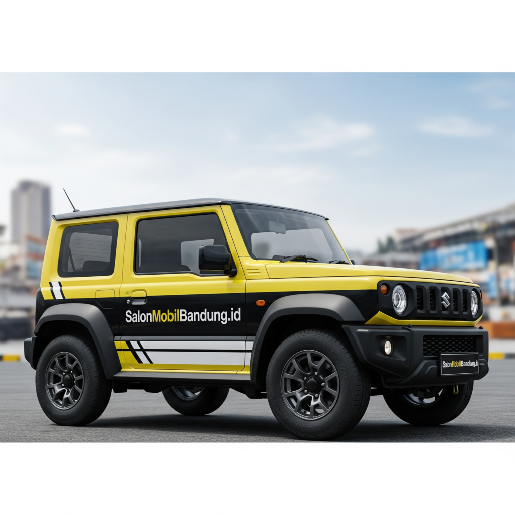 Nano Ceramic Coating Suzuki Jimny di Bandung tampak samping