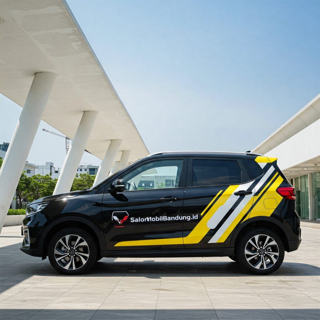 nano ceramic coating wuling air ev di bandung proses