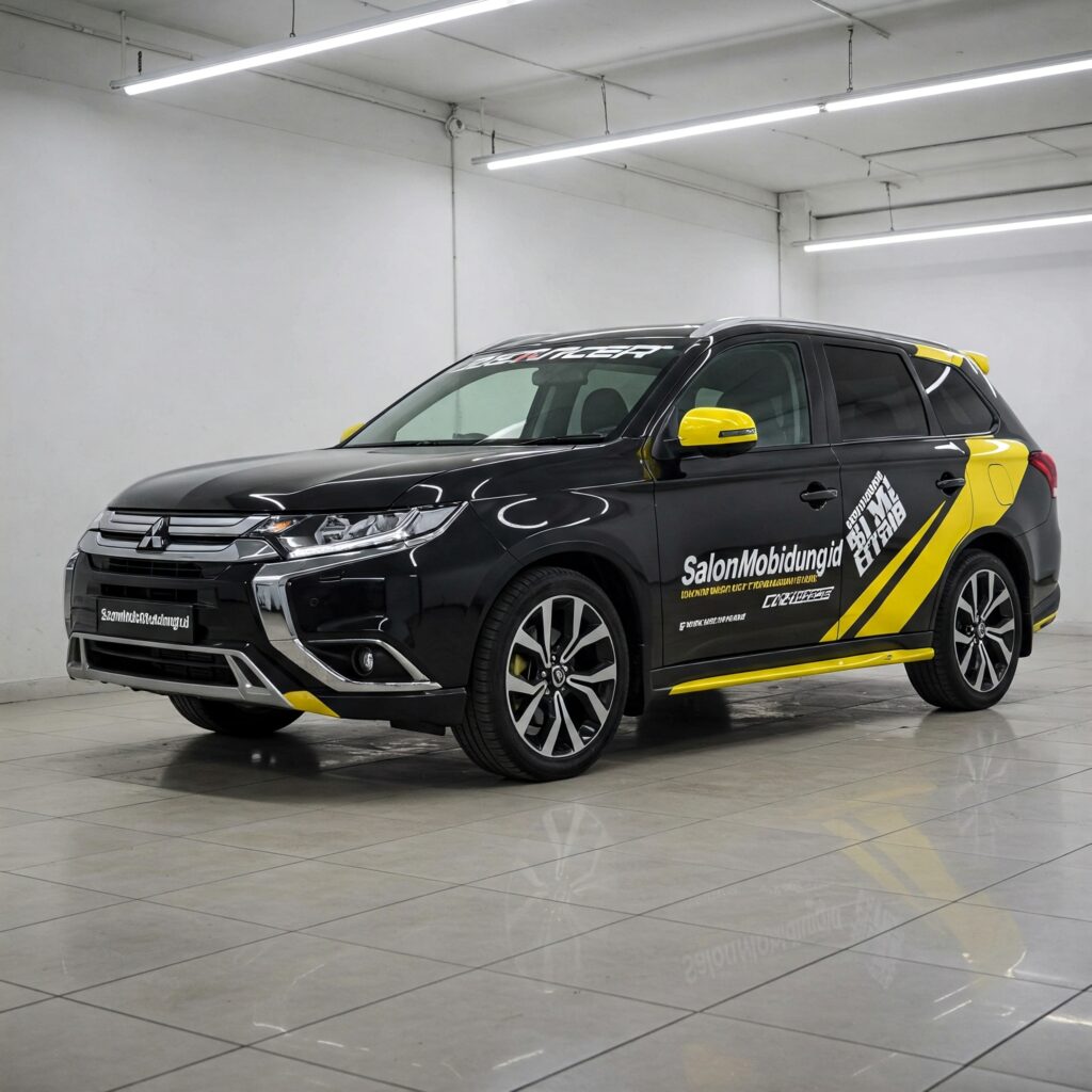 Nano Ceramic Coating Mitsubishi Outlander Di Bandung proses aplikasi layer pertama