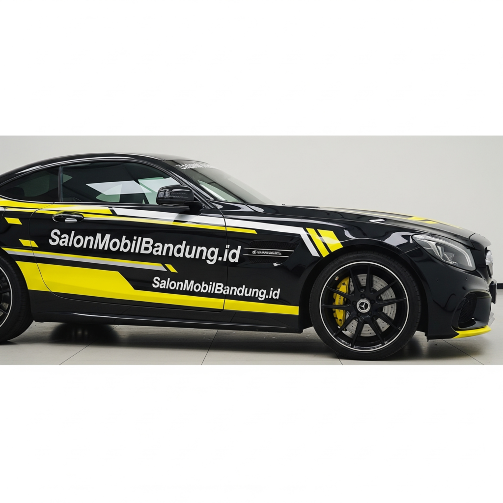 Proses nano ceramic Mercedes Bens di Bandung